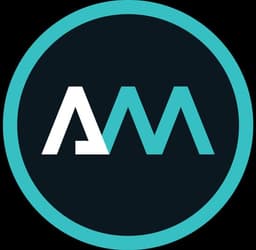 AMP Fitness AM monogram logo